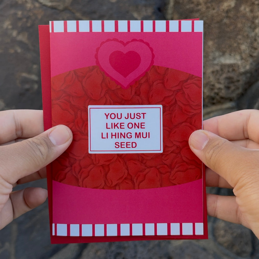 Li Hing Mui Seed Card