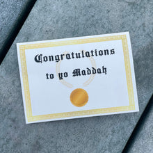 Load image into Gallery viewer, &quot;Congratulations To Yo Maddah&quot; Grad Card
