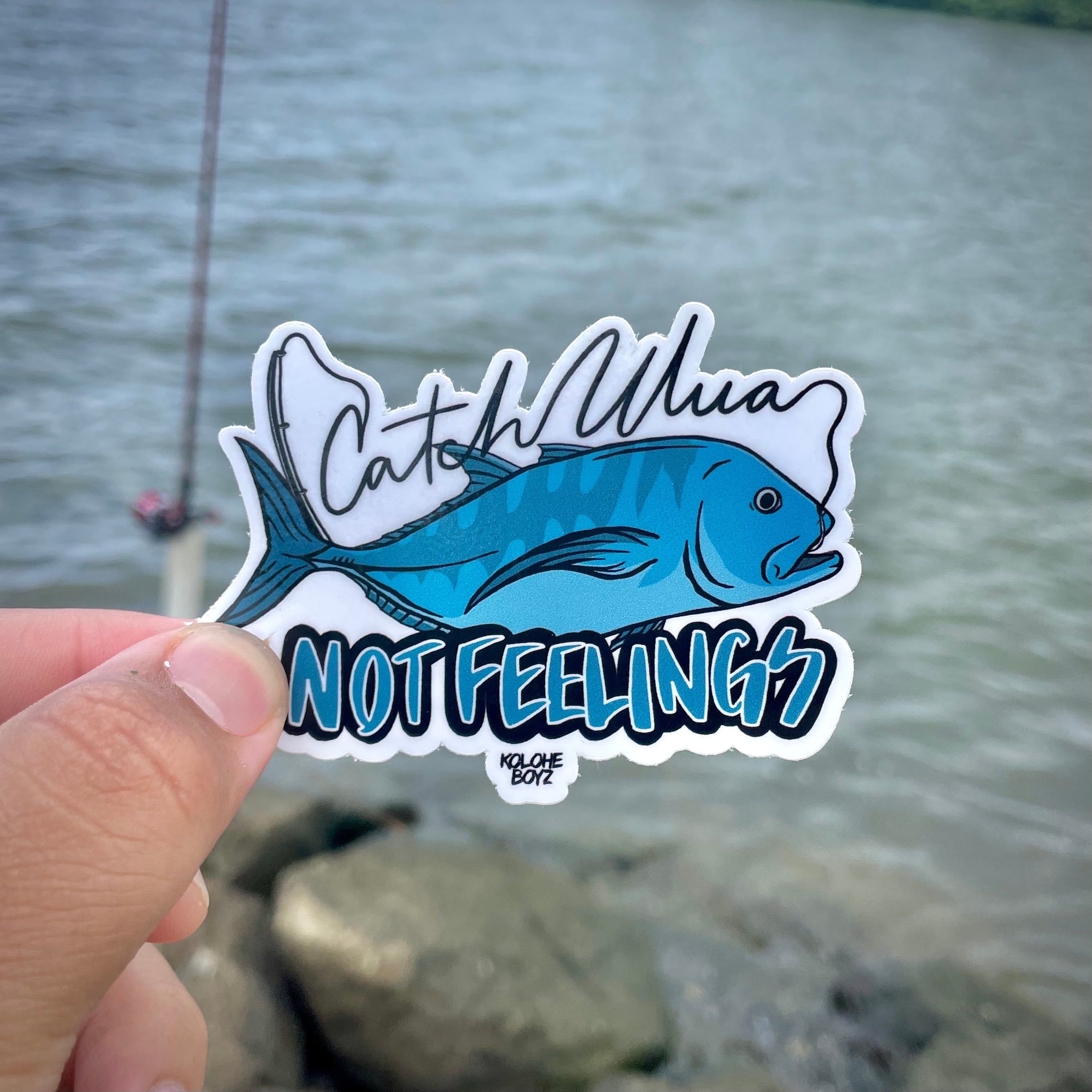 Flula Sticker Ulua Fish Sticker