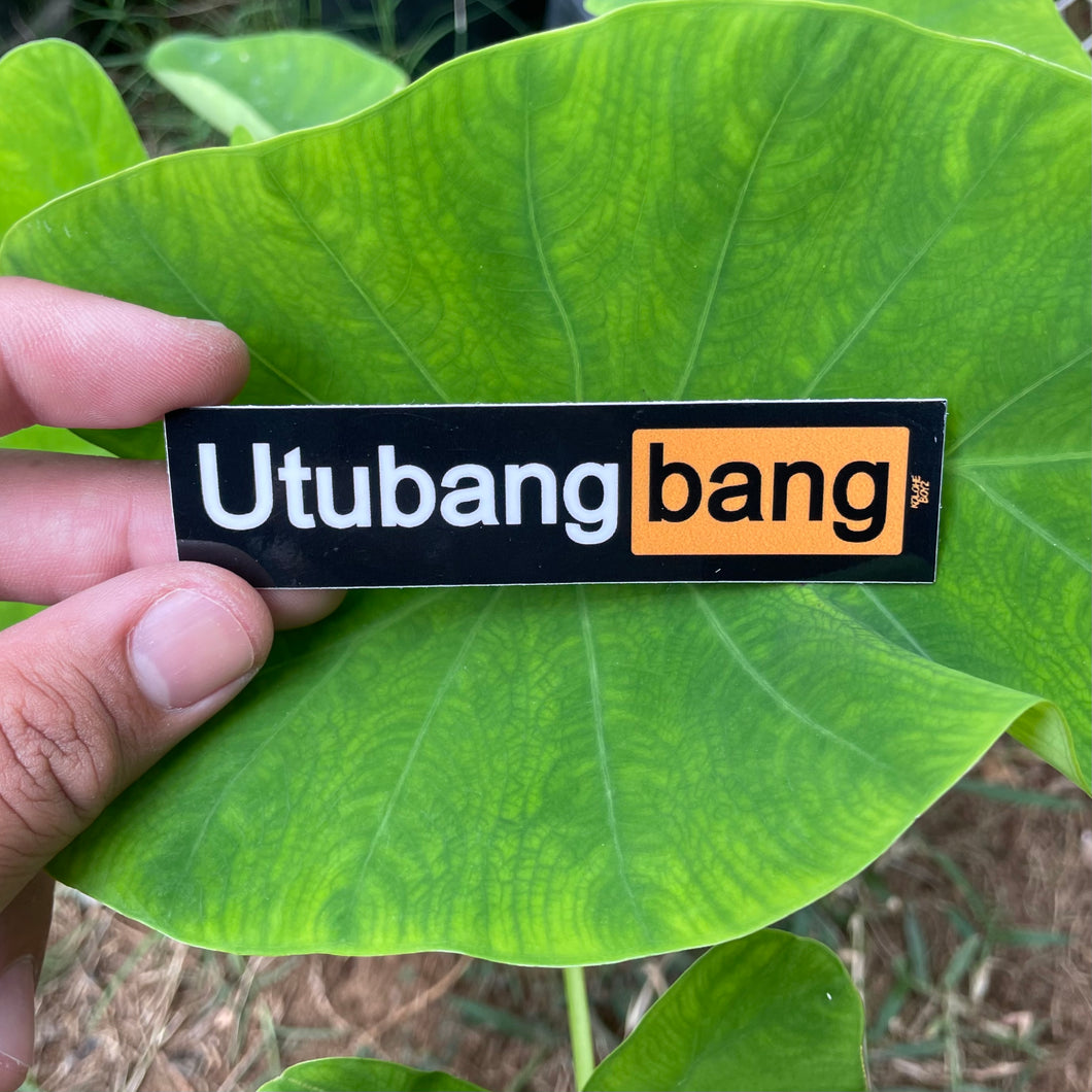 Utubangbang Sticker