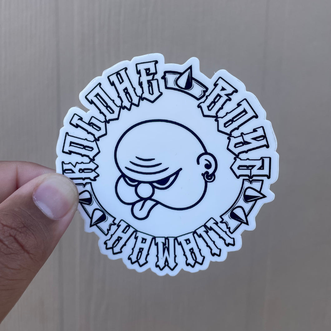 Kolohe Boyz Hawai'i (white) Sticker